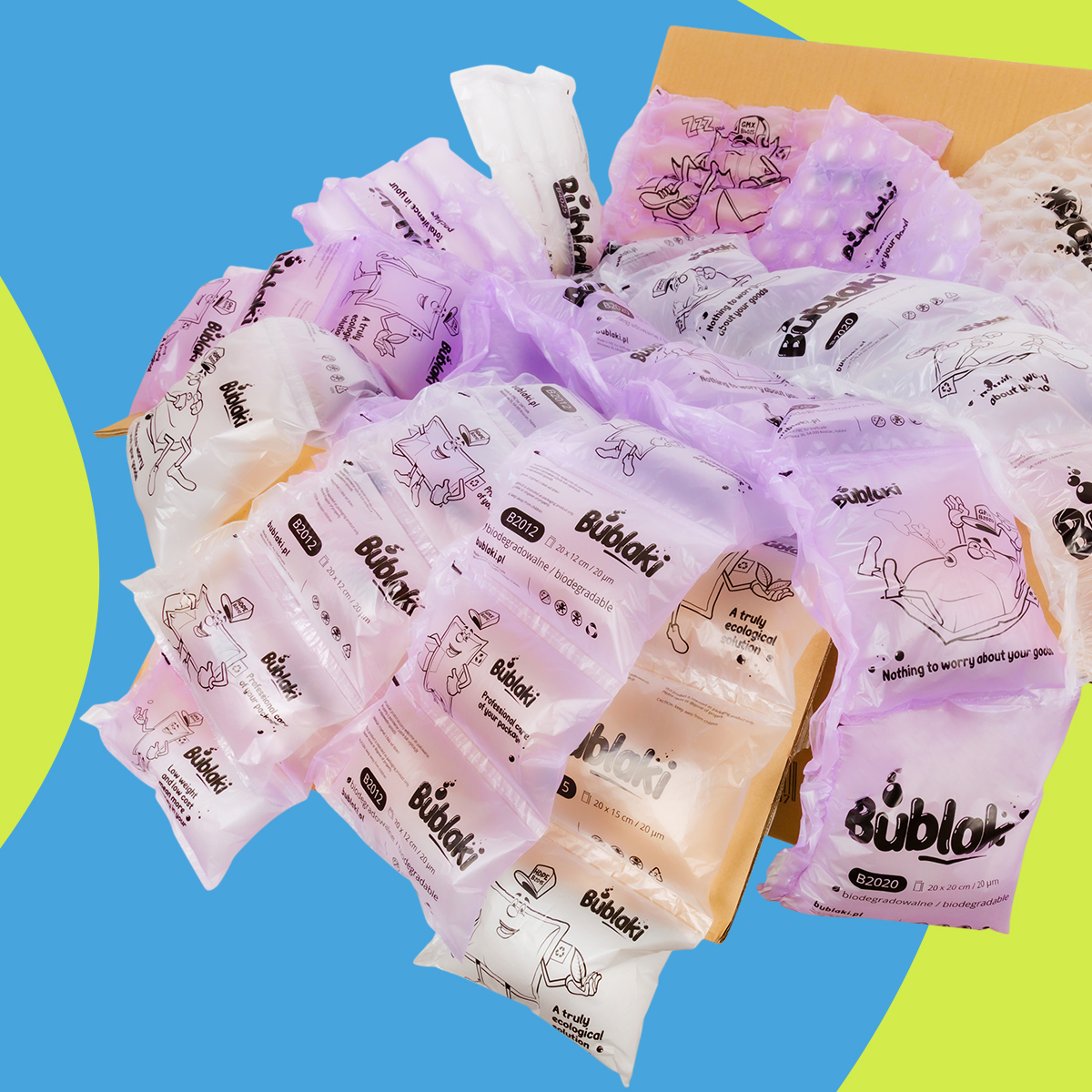 eco-friendly package fillers, package filler, eco package filler, package filler where to buy, carton filler, air pillows, package fillers, air fillers