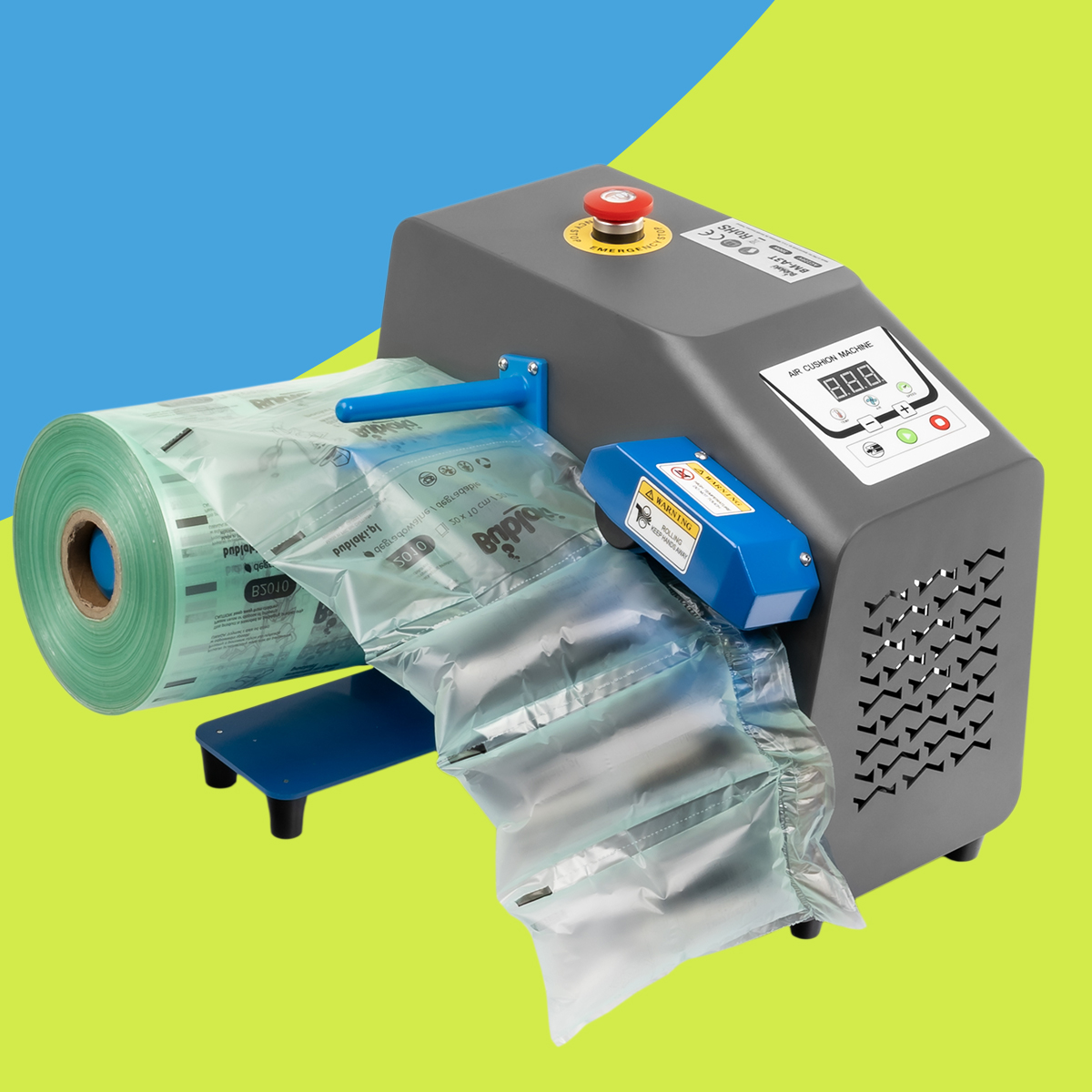 eco-friendly package fillers, package filler, eco package filler, package filler where to buy, carton filler, air pillows, package fillers, air fillers