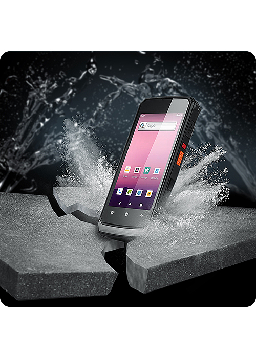 armored, rugged barcode reader for warehouse