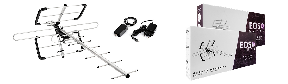 Antena dvbt zewnetrzna Spacetronik EOS