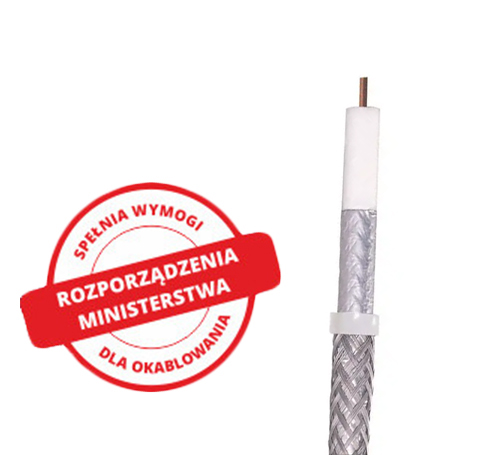 Kabel koncentryczny z certyfikatem