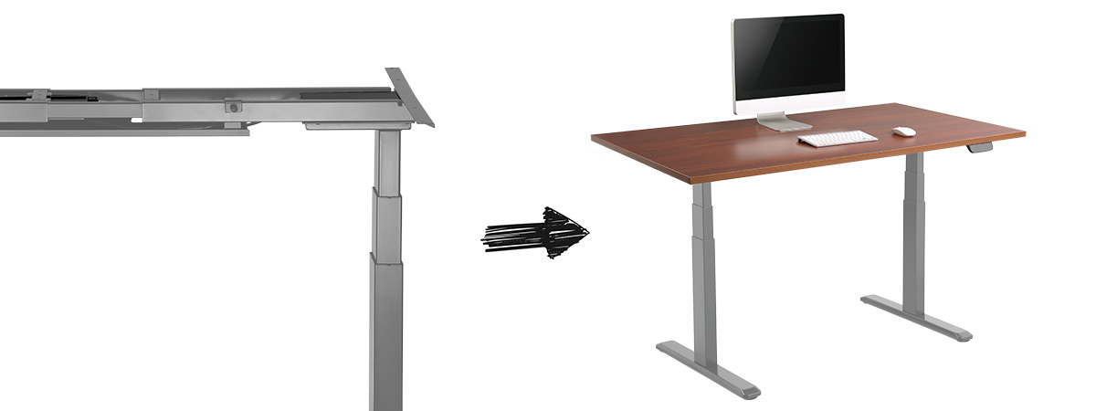 Ergonomiczne biurko regulowane Spacetronik SPE-235G