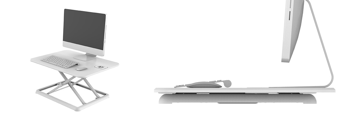 Podstawka na laptopa regulowana Spacetronik SPR-211MW biała