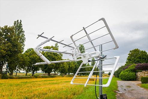 Profesjonalny zestaw anten UHF+VHF z diplexerem