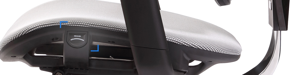 Regulacja głębokości siedzenia ergoline spacetronik