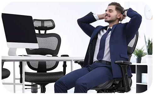 krzesło ergonomiczne na kręgosłup