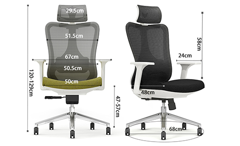 ergonomiczne krzesło do pracy przy komputerze