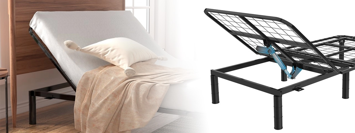 regulowane łóżko dormee 2x1m