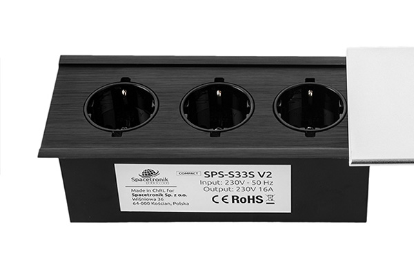 Mediaporty biurowe Spacetronik Ergoline SPS-S33S V2