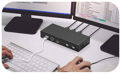 Jak rozgałęźnić USB na dwa komputery?