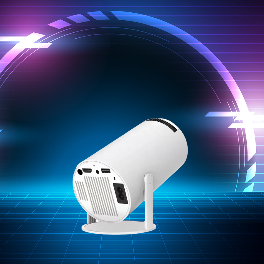 Mini projektor LED HY300 Pro Wbudowane głośniki