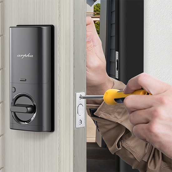 Inteligentny zamek do drzwi ARPHA AL501 instalacja