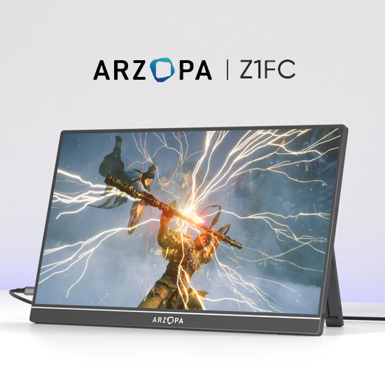 Monitor gamingowy Arzopa Z1FC 16.1 Full HD 144 Hz cechy
