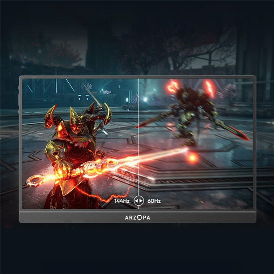 Monitor gamingowy Arzopa Z1FC 16.1 Full HD 144 Hz obraz