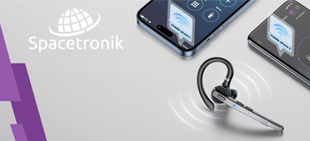 Zestaw słuchawkowy bluetooth Spacetronik SP-HA01