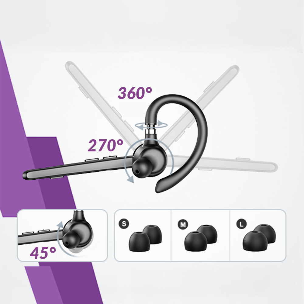 Zestaw słuchawkowy bluetooth Spacetronik SP-HA01