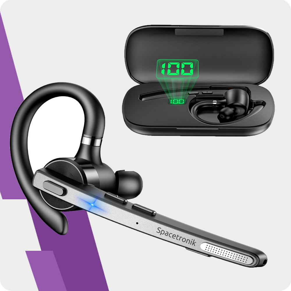 Zestaw słuchawkowy bluetooth Spacetronik SP-HA01