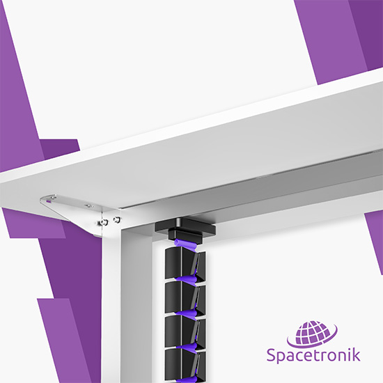 organizer kablowy Spacetronik SPK-132 montaż