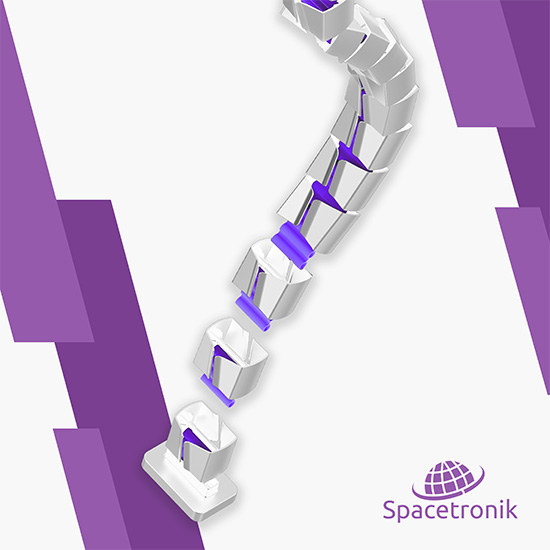 organizer kablowy Spacetronik SPK-132 moduł