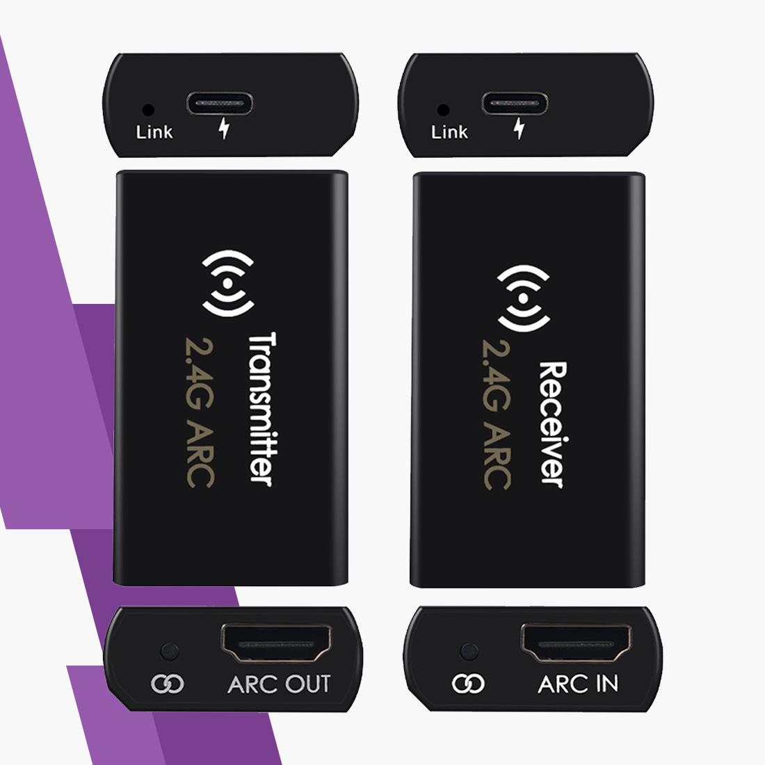 Bezprzewodowy nadajnik audio Spacetronik SPH-WA01, odbiornik 2.4G audio, zasięg 50m, nadajnik do dźwięku, odbiornik audio bezprzewodowy, transmisja audio 2.4G, stabilne połączenie audio, przesył dźwięku bezprzewodowy, Spacetronik audio 2.4G, nadajnik i odbiornik audio