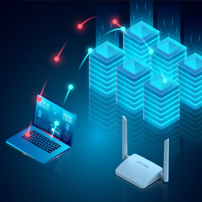 router LB-Link AX300, prędkość 300 Mbps, szybki internet, płynny streaming, gry online, wideokonferencje, praca zdalna, wysoka przepustowość, bez opóźnień