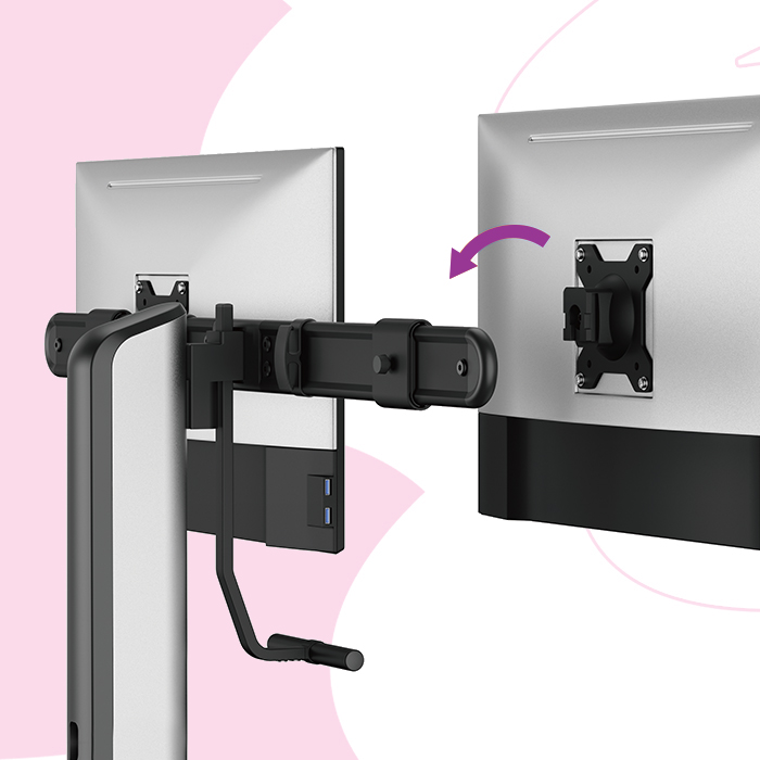 szybkozłączna płytka VESA, uchwyt VESA szybki montaż, instalacja monitora bez narzędzi, podstawka z płytką VESA, łatwy montaż monitora, podstawa do monitora z szybkozłączką, VESA 75x75 100x100 uchwyt, ergonomiczna podstawa do monitora, podstawa szybki montaż, bezpieczne mocowanie monitora