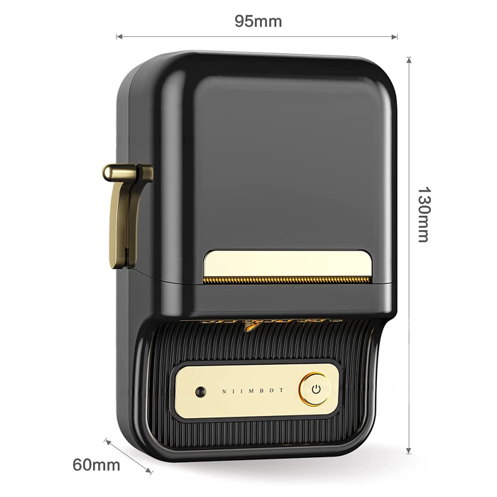 drukarka etykiet Niimbot B21, etykieciarka Bluetooth, mobilna drukarka termiczna, drukarka do etykiet samoprzylepnych, drukarka do kodów kreskowych, etykieciarka do biura, drukarka do przypraw, Niimbot aplikacja do druku