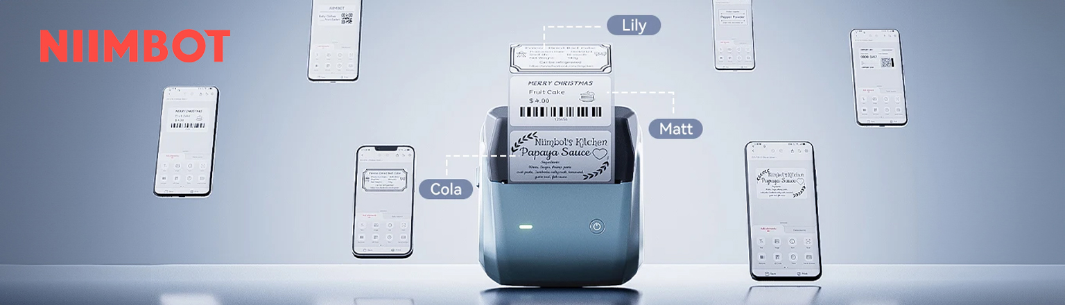 drukarka etykiet Bluetooth, drukarka termiczna etykiet, Niimbot B31 czarna, etykiety samoprzylepne drukarka, drukarka do etykiet z aplikacją, termiczna drukarka etykiet, mobilna drukarka etykiet, Niimbot etykiety