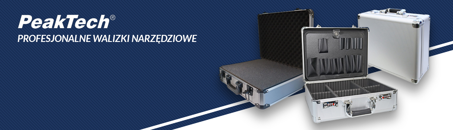 walizka transportowa na przyrządy pomiarowe, walizka aluminiowa na sprzęt elektroniczny, walizka ochronna na urządzenia pomiarowe, walizka PeakTech P 7300, walizka na sprzęt fotograficzny, walizka na narzędzia precyzyjne, walizka z pianką ochronną, walizka na delikatne urządzenia