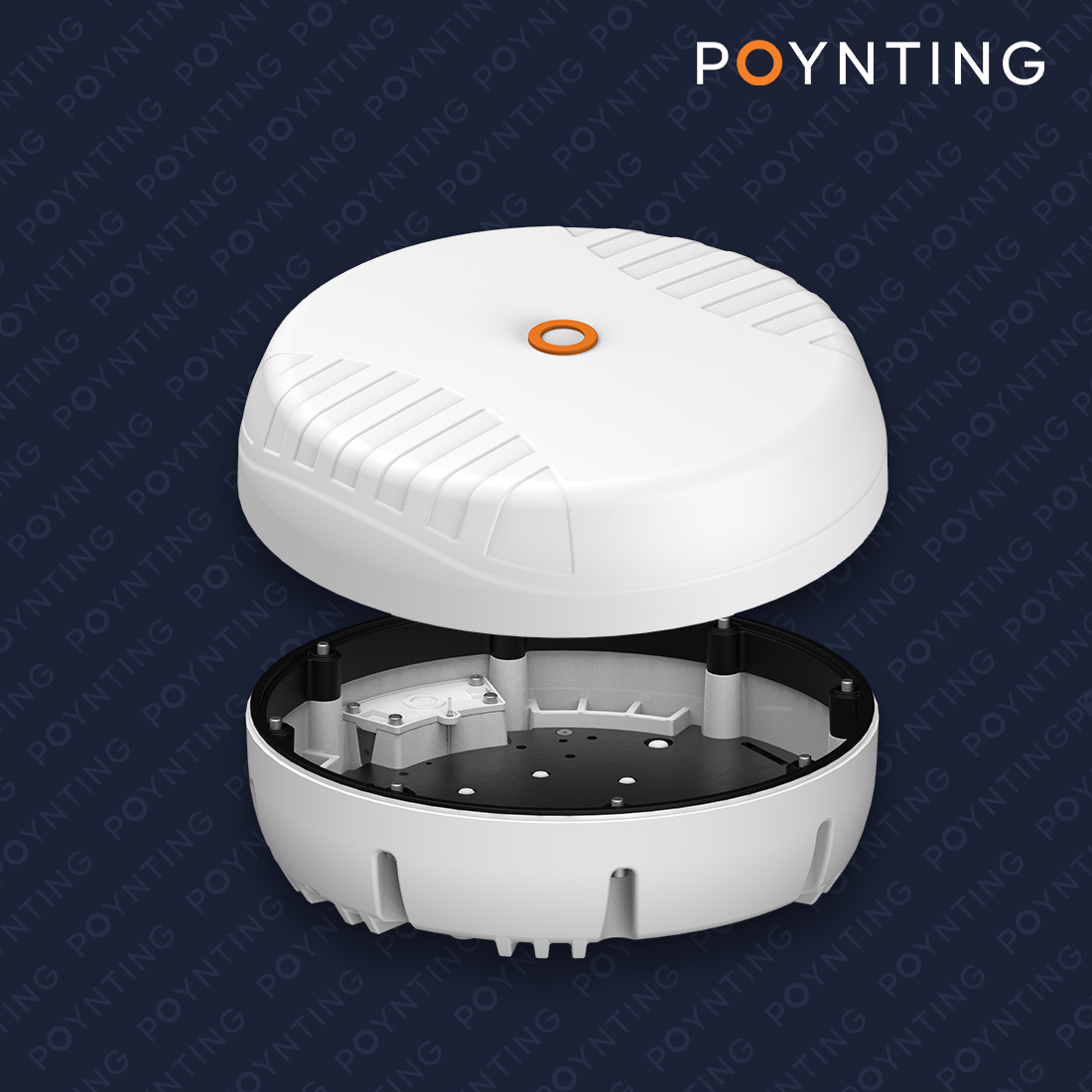Poynting SWIRL-8, antena wielozakresowa, antena 5G, LTE MIMO, antena dookólna, antena morska, antena mobilna, IP69K, wytrzymała antena, antena 4x4 MIMO, antena przemysłowa