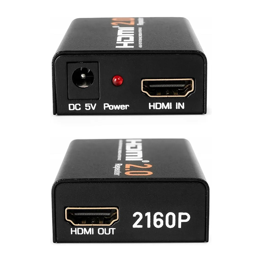 HDMI repeater 4K, HDMI 2.0 repeater, wzmacniacz sygnału HDMI, repeater HDMI Spacetronik, przedłużacz sygnału HDMI 4K, repeater HDMI do 40 metrów, repeater HDMI 4K UHD, konwerter HDMI, repeater kompatybilny z HDMI 2.0, wzmacniacz HDMI dla 4K TV