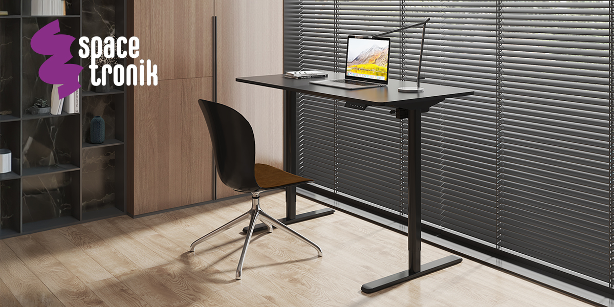 biurko z regulacją wysokości, biurko elektryczne, biurko stojące, biurko do pracy na stojąco, ergonomiczne biurko, biurko do biura, biurko do home office, nowoczesne biurko