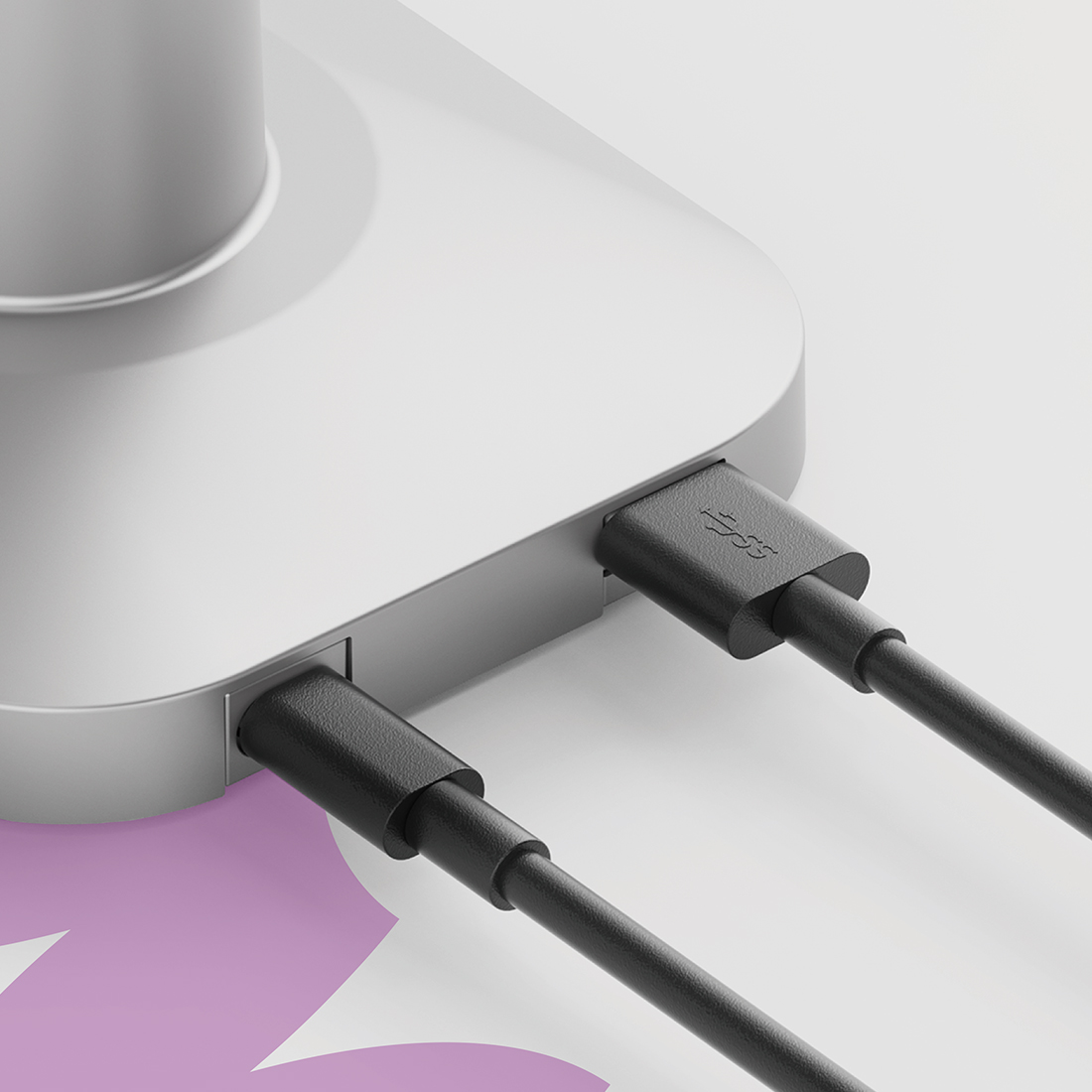 uchwyt do trzech monitorów, ramię do monitorów 27 cali, ergonomiczny uchwyt biurkowy, Spacetronik potrójny uchwyt, uchwyt z portami USB-C, triple monitor arm, uchwyt do 3 ekranów, uchwyt biurkowy z gniazdem USB