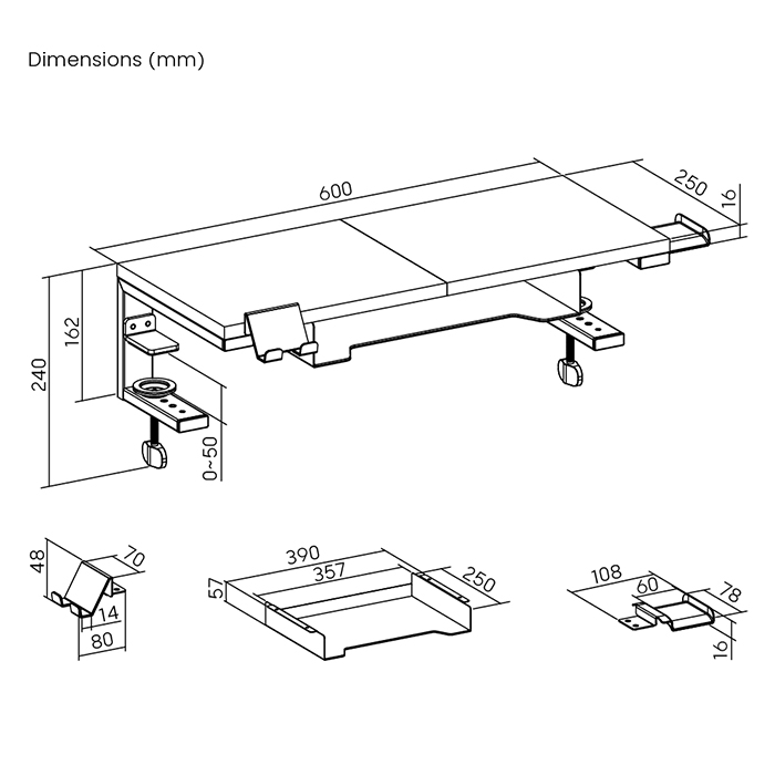 monitor riser, podwyższacz do monitora, półka na biurko, uchwyt biurkowy, organizer na biurko, stojak pod monitor, akcesoria biurkowe, ergonomiczna półka