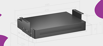 szuflada podbiurkowa z USB, organizer biurkowy Spacetronik, szuflada z ładowarką USB-C, szuflada do biurka z półką, biurowa szuflada podblatowa, nowoczesna szuflada z portami USB, organizer pod biurko z ładowaniem, ergonomiczna szuflada do pracy