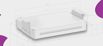 szuflada podbiurkowa z USB, organizer biurkowy Spacetronik, szuflada z ładowarką USB-C, szuflada do biurka z półką, biurowa szuflada podblatowa, nowoczesna szuflada z portami USB, organizer pod biurko z ładowaniem, ergonomiczna szuflada do pracy