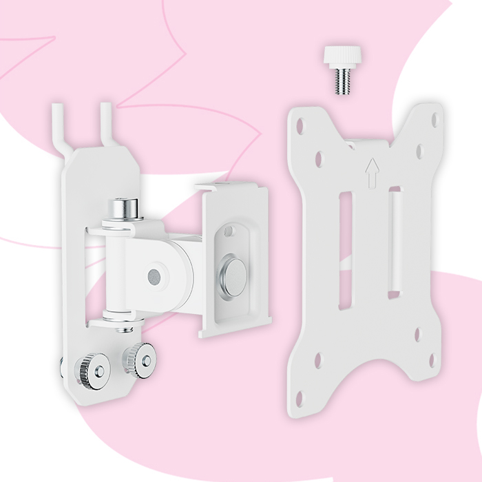 półka biurkowa z tablicą perforowaną, organizer na biurko z uchwytem na monitor, półka clamp-on do biurka 120 cm, organizer z VESA do monitora, półka z akcesoriami perforowanymi, biurowy organizer przestrzeni, półka na narzędzia do biurka, organizer do pracy zdalnej