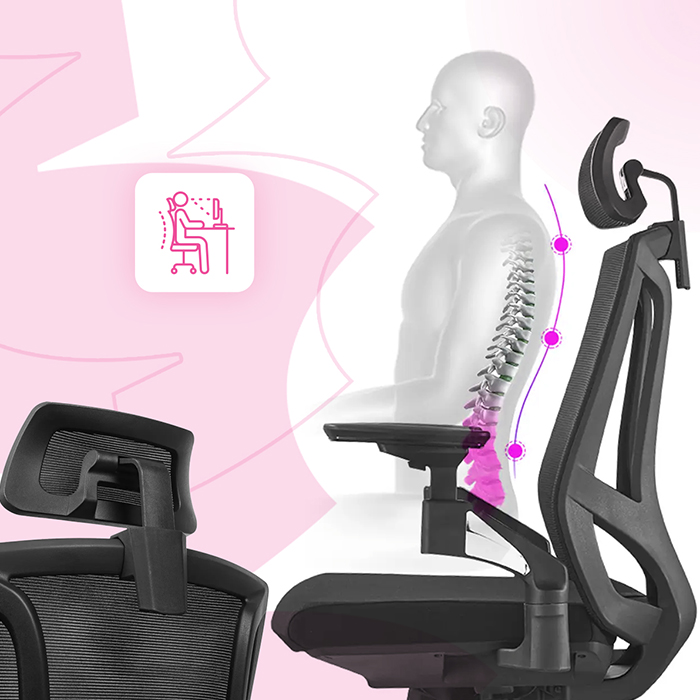 ergonomiczny fotel biurowy, krzesło biurowe z podłokietnikami, fotel obrotowy do biurka, wygodne krzesło do pracy przy komputerze, fotel biurowy z regulacją wysokości, krzesło do biura z podparciem lędźwiowym, fotel do pracy zdalnej, nowoczesny fotel biurowy