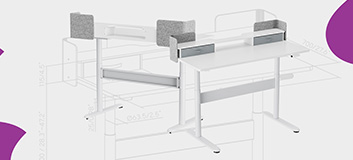 biurko elektryczne z regulacją wysokości, biurko mobilne z silnikiem, biurko do pracy stojącej, biurko z systemem antykolizyjnym, białe biurko elektryczne, ergonomiczne biurko z napędem, regulowane biurko z kółkami, nowoczesne biurko do biura