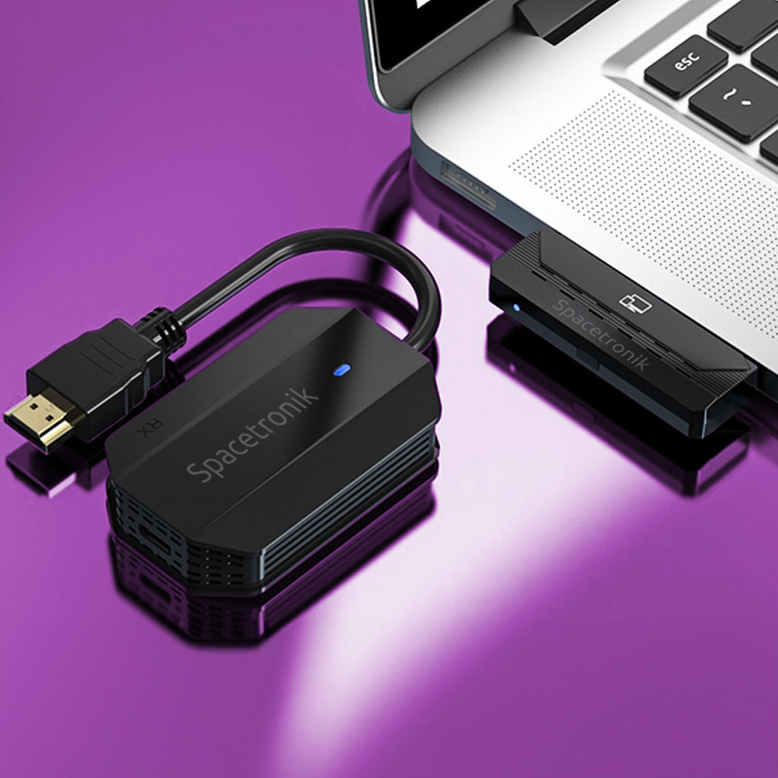 bezprzewodowy transmiter hdmi, transmiter usb-c do tv, hdmi wireless adapter, przesyłanie obrazu bez kabla, spacetronik sph-cw32, hdmi 1080p bez opóźnień, hdmi wifi transmiter, adapter usb-c do hdmi bezprzewodowy