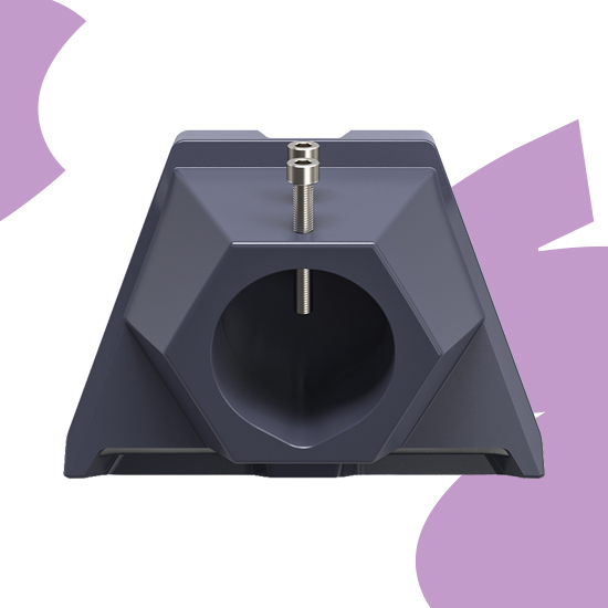 adapter Starlink do rury, uchwyt do montażu Starlink, Spacetronik SSA07, uchwyt Starlink na rurę, montaż Starlink na zewnątrz, adapter Starlink metalowy, rura do Starlink, mocowanie Starlink outdoor