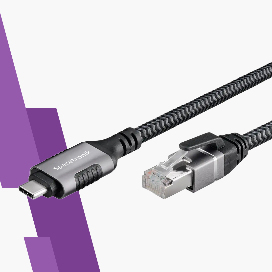 USB Gigabit karta sieciowa, adapter Ethernet USB-C do RJ45, karta sieciowa USB-C, szybka karta sieciowa, kabel Ethernet, karta sieciowa do laptopa, adapter RJ45 do USB, USB karta sieciowa 1 Gbps, wytrzymały kabel USB, plug and play karta sieciowa.