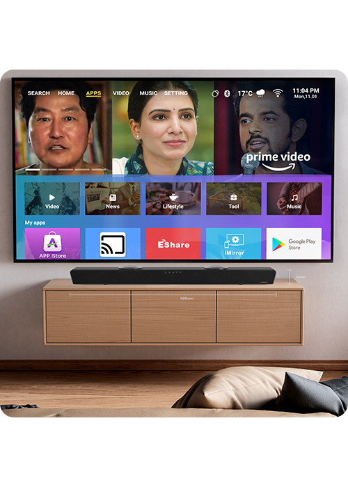 Soundbar S3SL, tryby dźwięku, jakość dźwięku