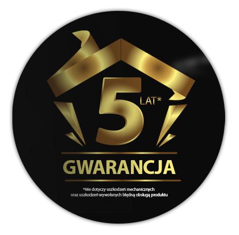 Gwarancja 5 lat