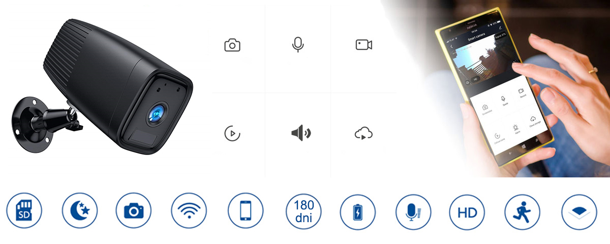 Kamera zewnętrzna Spacetronik Smart Life SL-c30