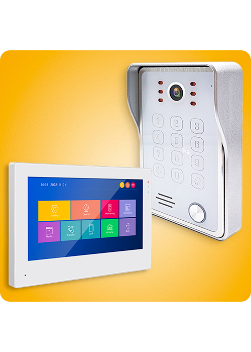 inteligentny monitor do wideodomofonu