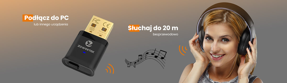 bezprzewodowy nadajnik bluetooth do pc b0310